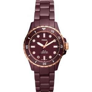 Fossil Watch - brown and bronze - BNIB